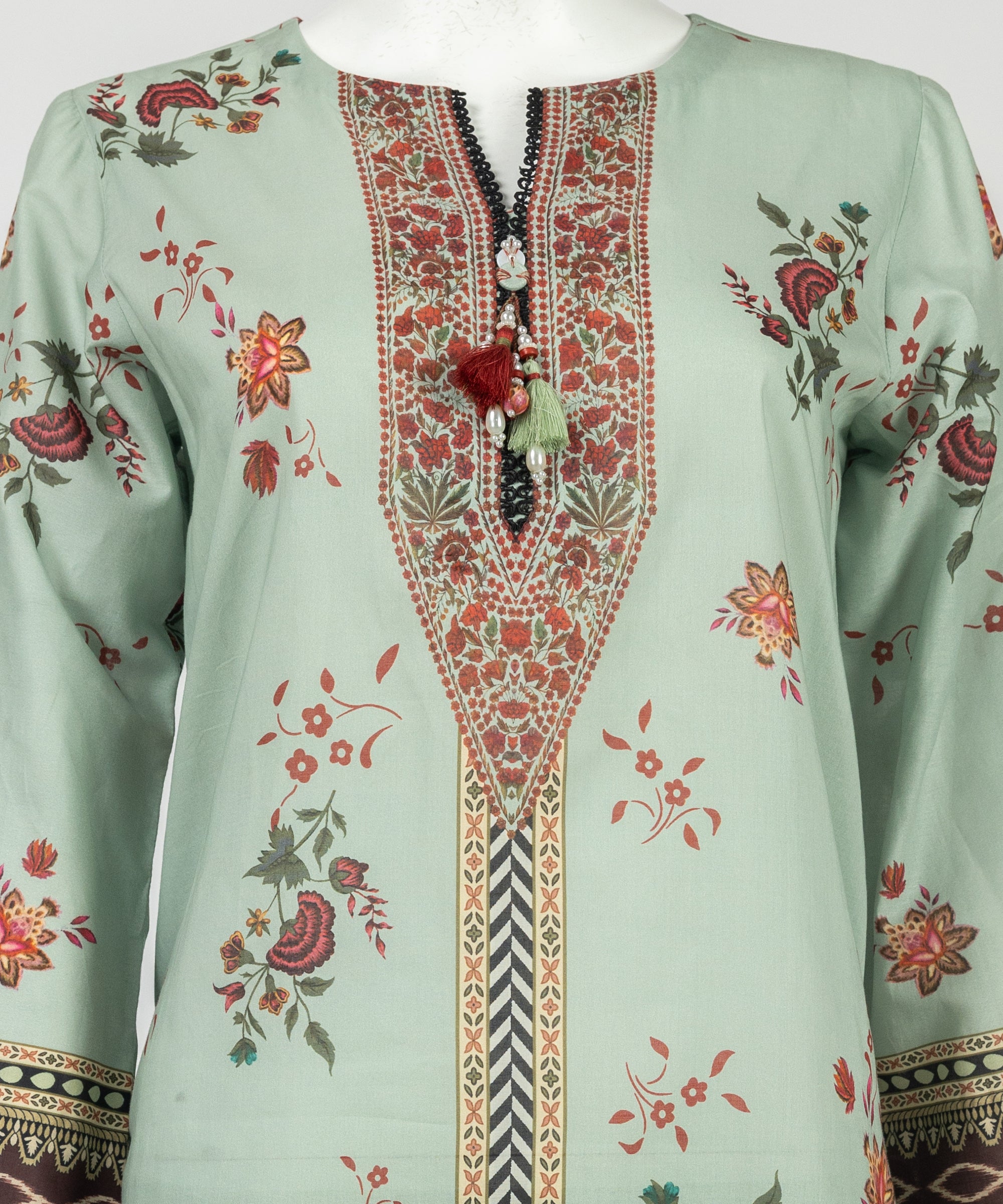 Green Lawn Digital Printed Unstitched 3Pc