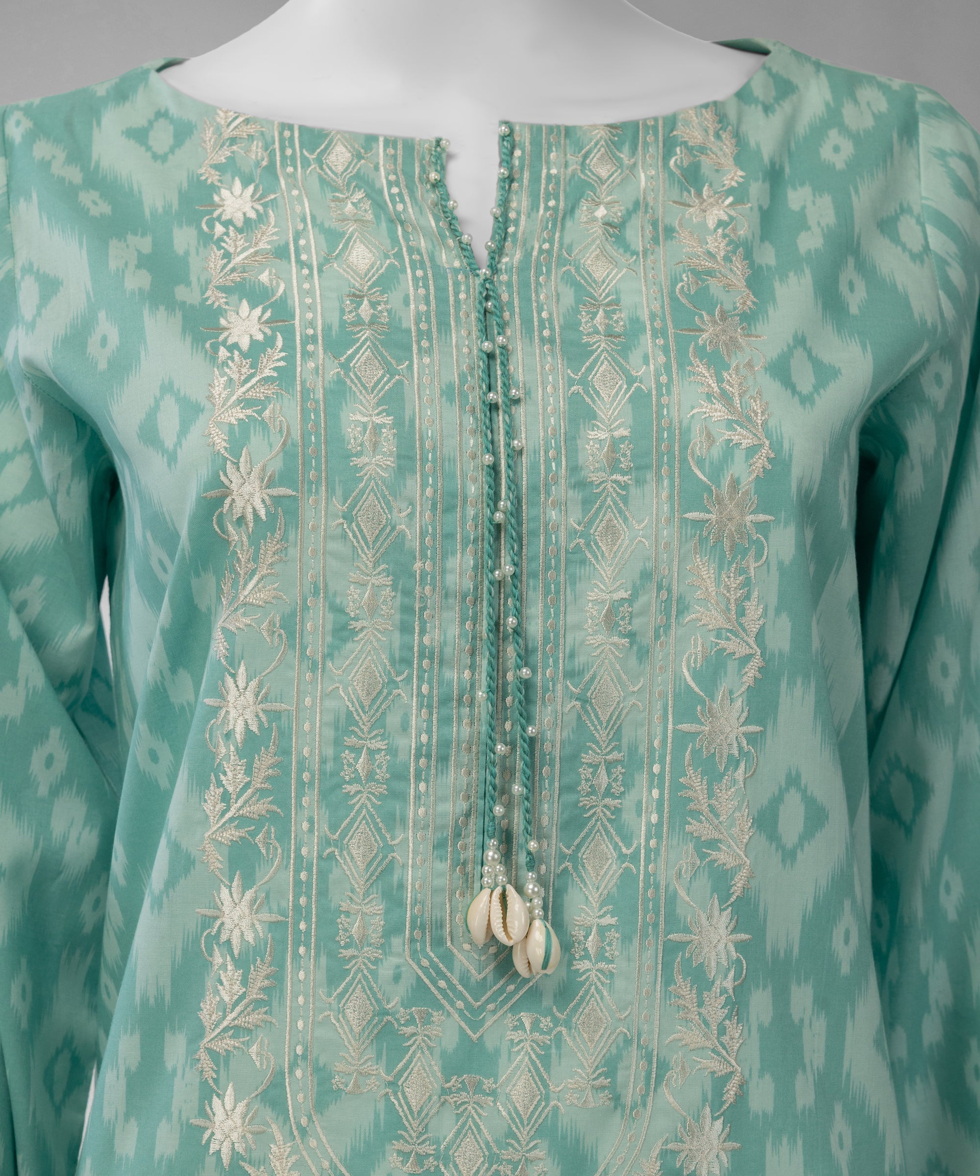 Multicolor Lawn Embroidered Unstitched 3Pc