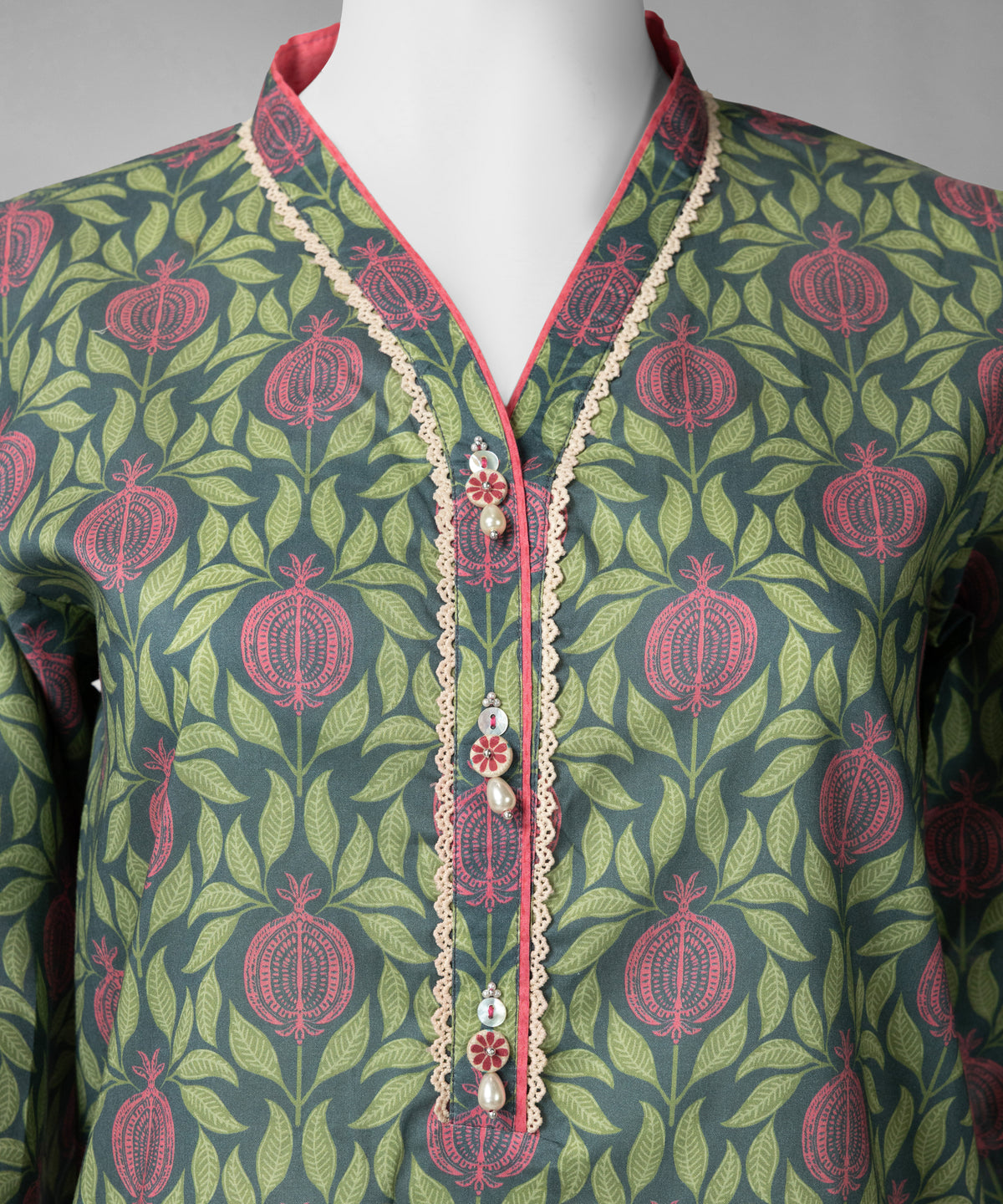 Multicolor Digital Printed Liminal Unstitched 3Pc