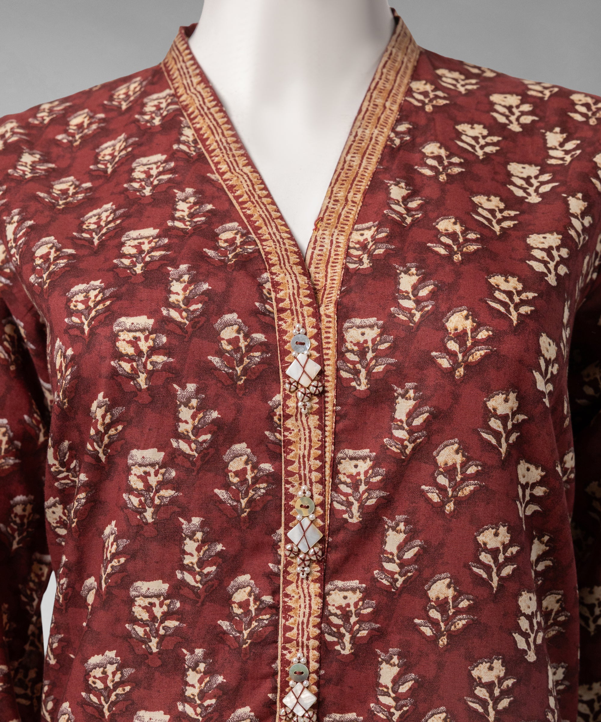 Black Lawn Printed Unstitched 3Pc