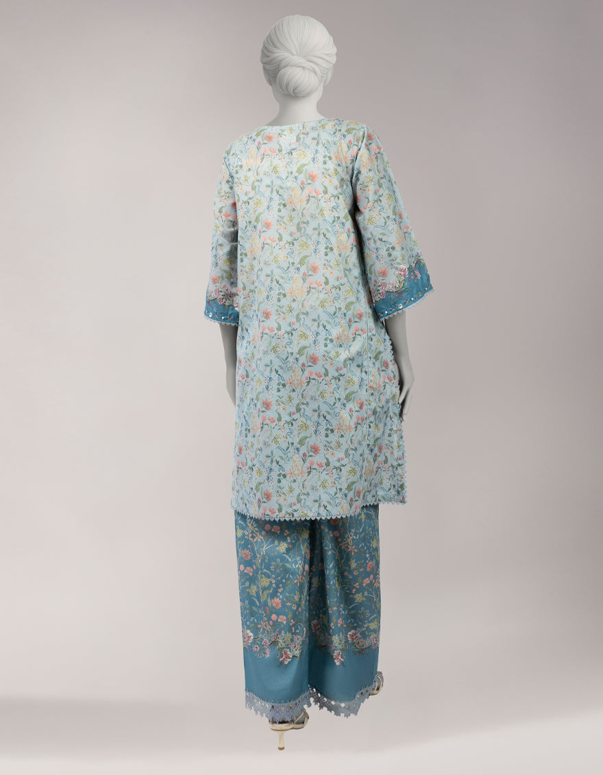 MULTICOLOR LAWN DIGITAL PRINTED UNSTITCHED 2PC