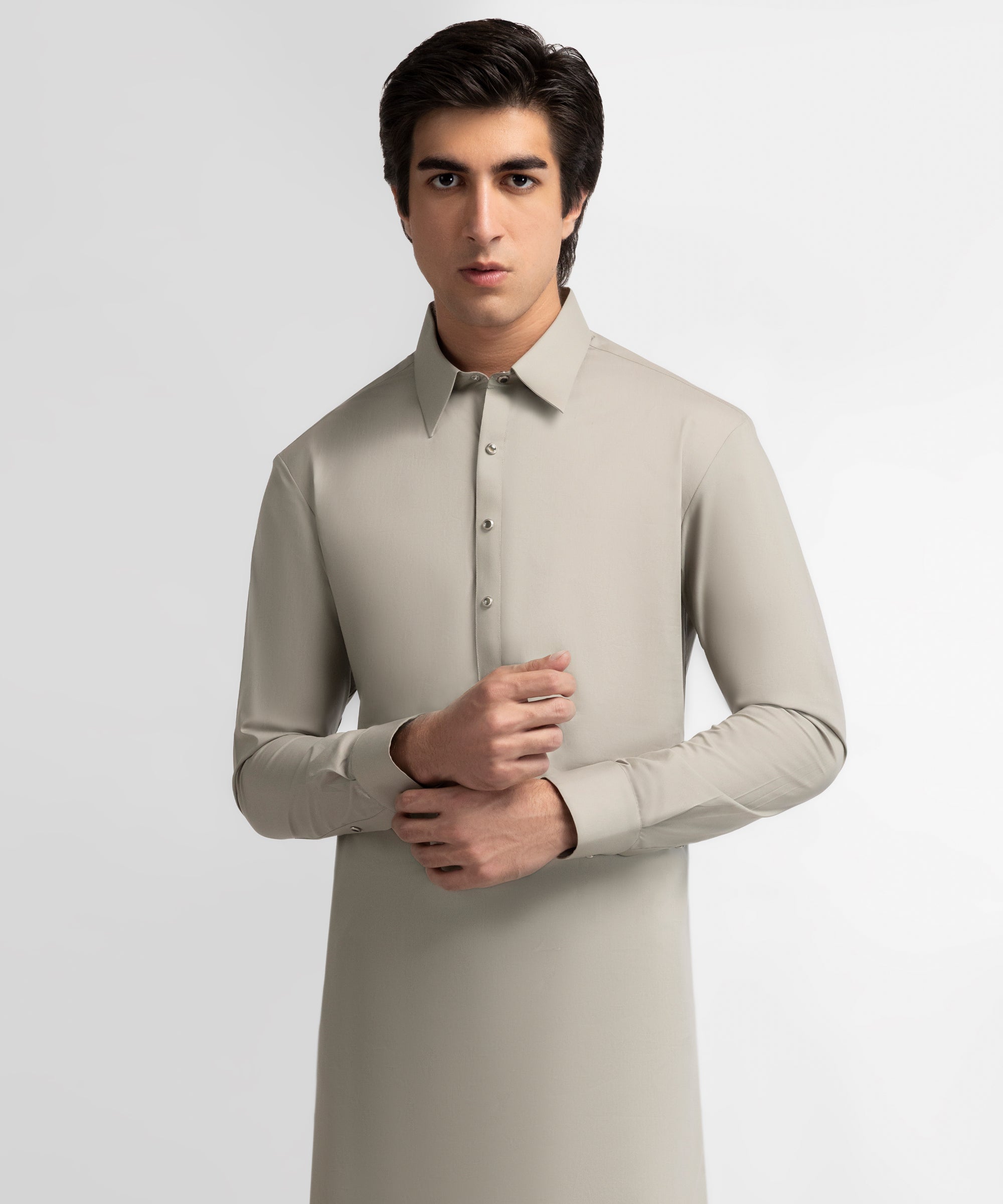 GREEN COTTON CASUAL KAMEEZ SHALWAR