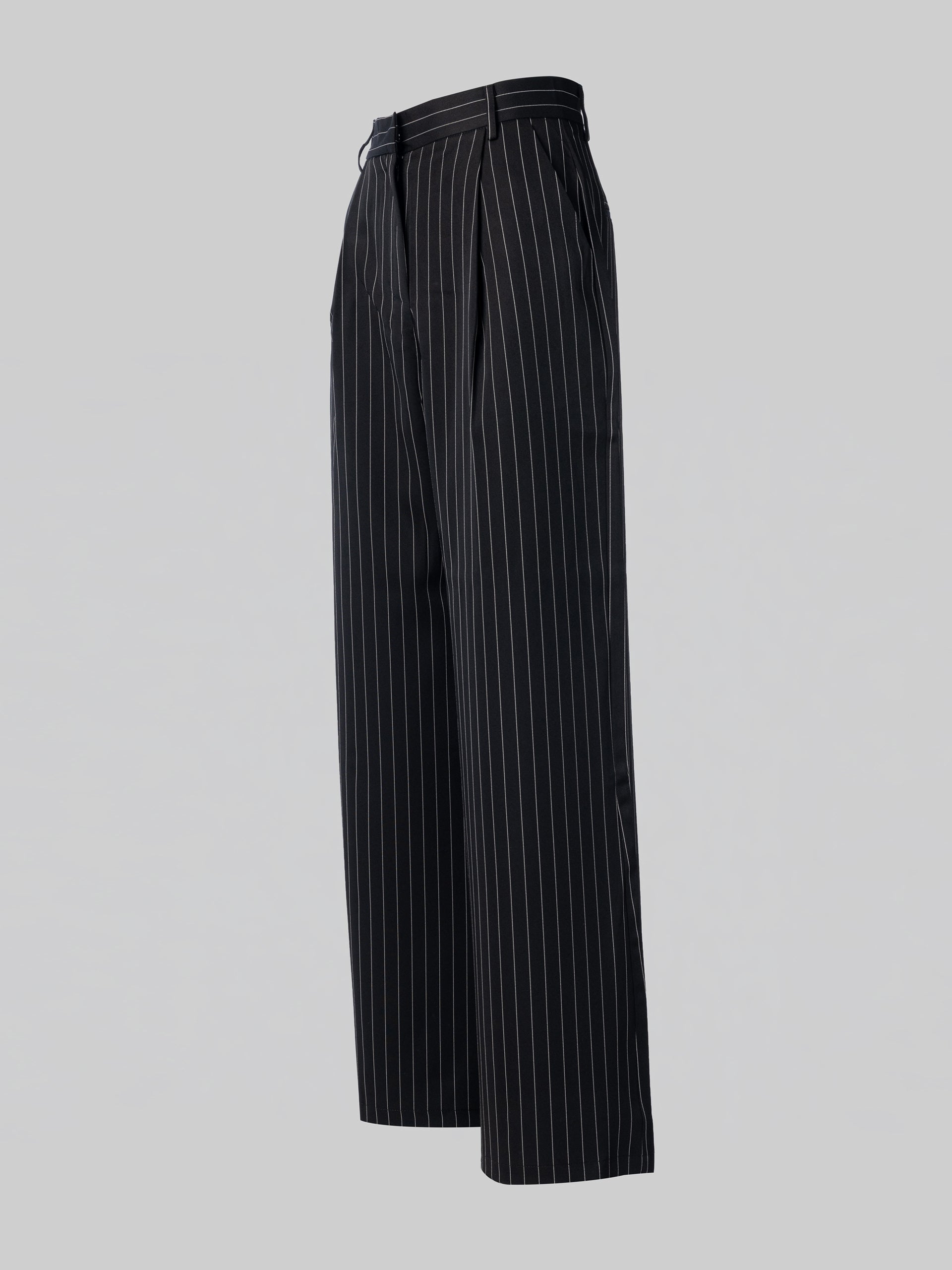 Pinstripe Wide leg Trousers