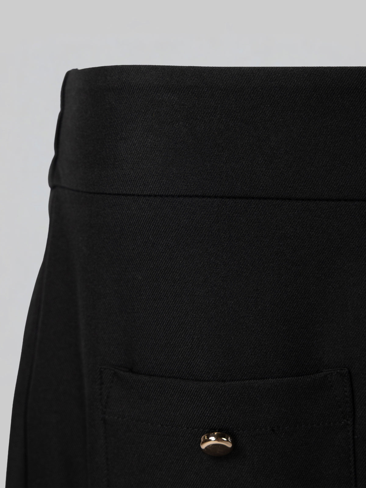 Patch-Pocket Wide Trousers