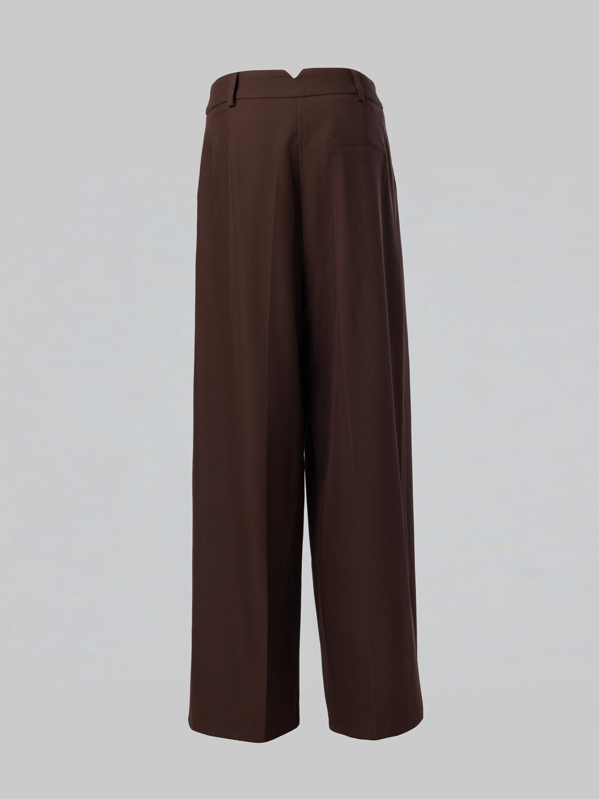 Knife-Pleated Wide-Leg Pants
