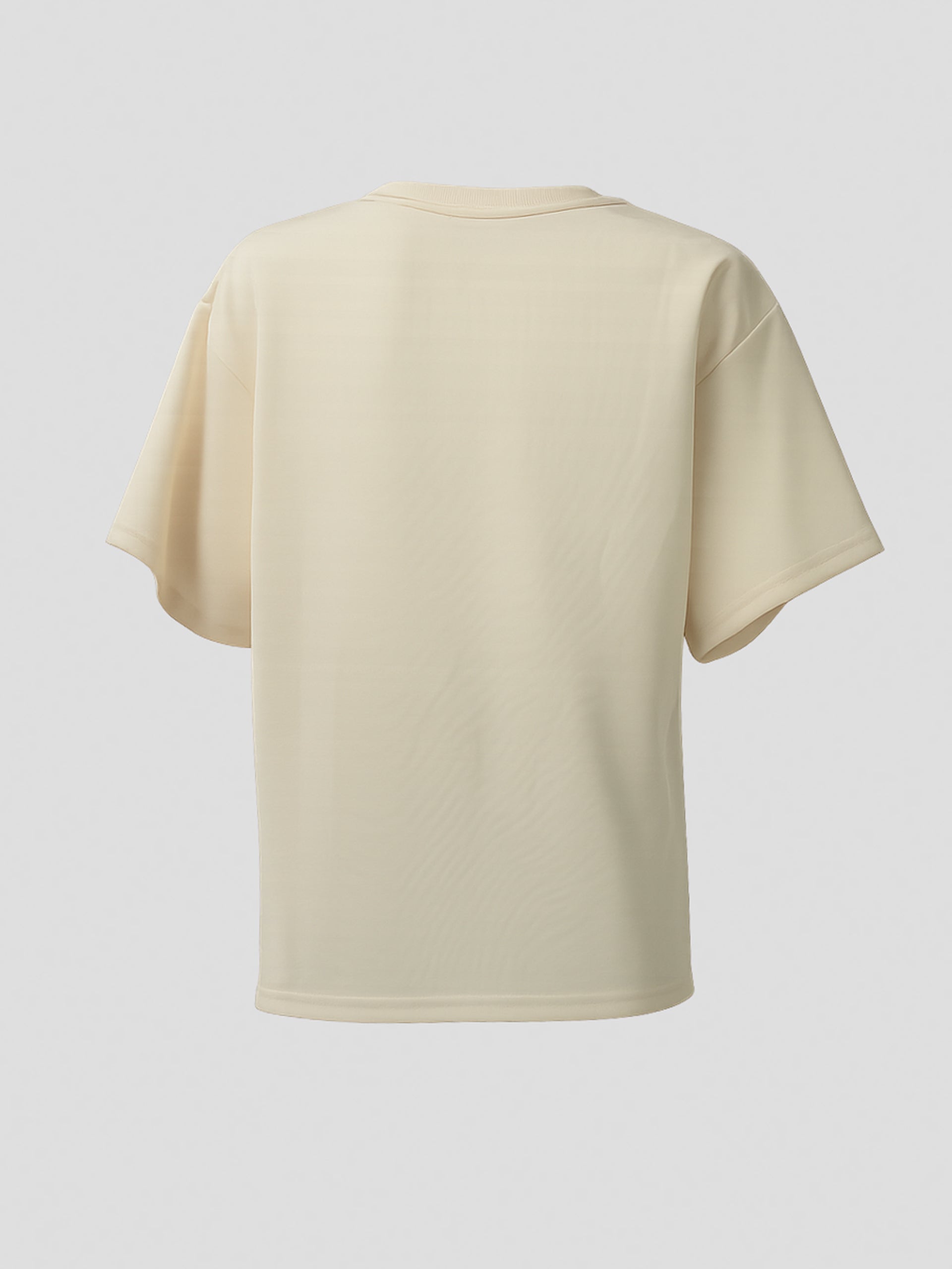Sand Oversized Knot Detail Tee