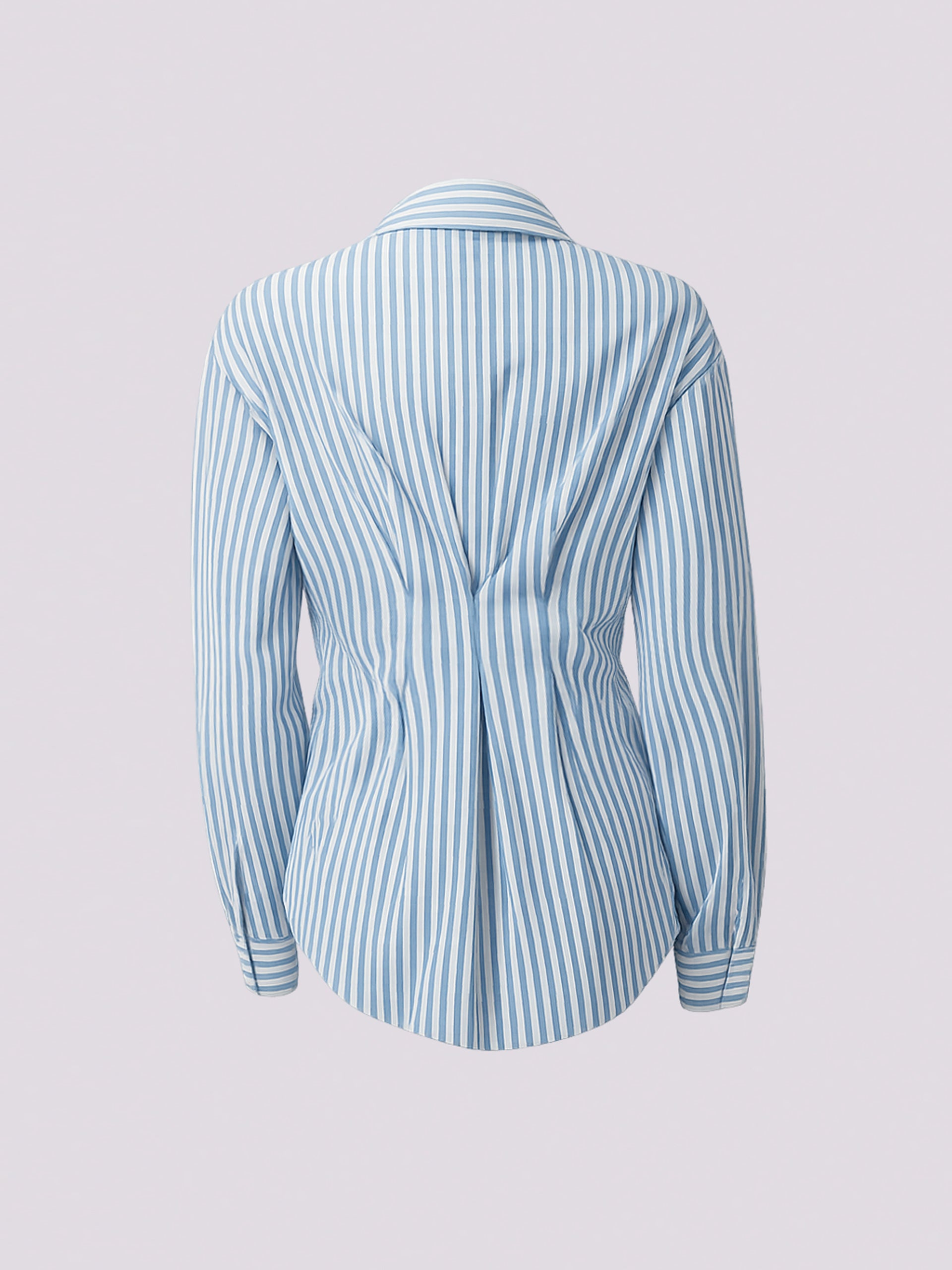 Blue Striped Hourglass Shirt