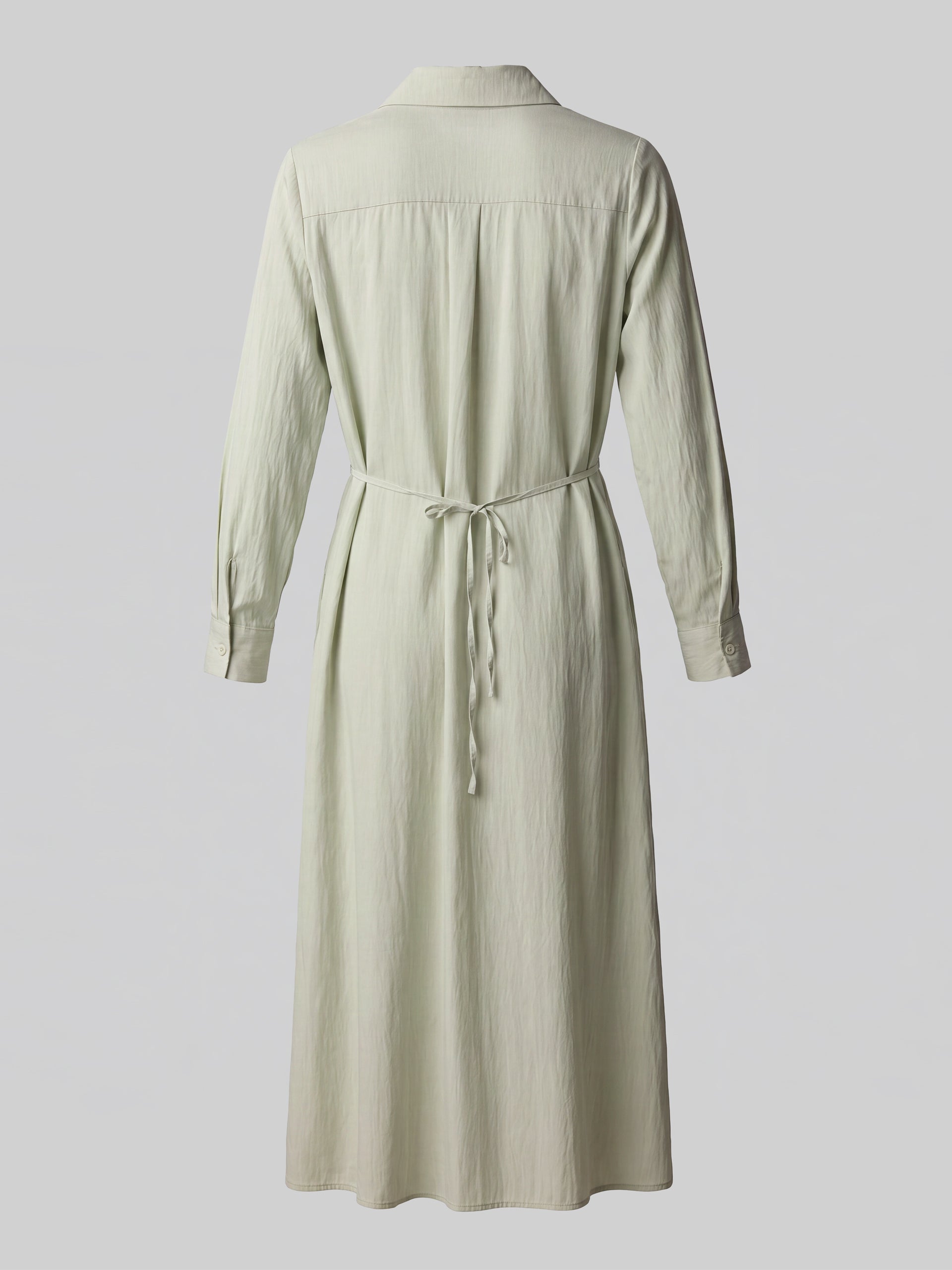 Ether Gathered Belt Shirt Dress
