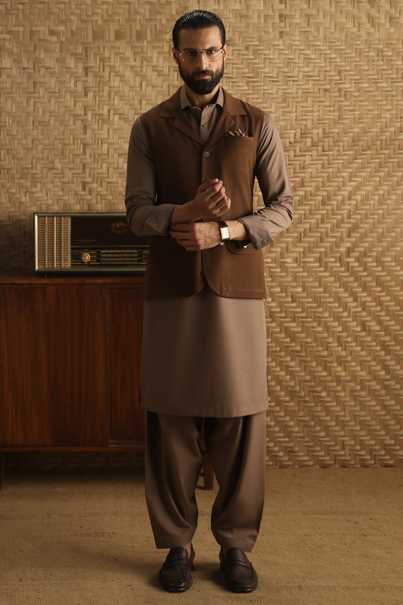 BROOKLYN VEST - BROWN WAISTCOAT