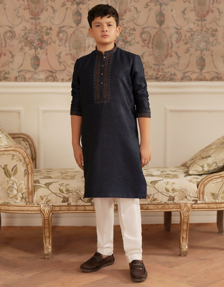 NAVY BLUE SPECIAL KURTA
