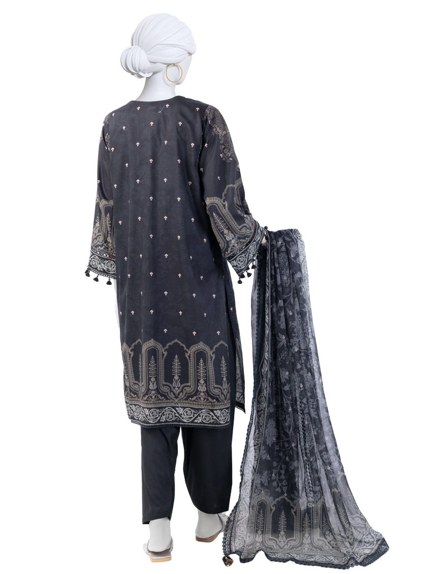 MULTICOLOR LAWN DIGITAL PRINTED UNSTITCHED 2PC | JLAWN-S-JDS-25-1022