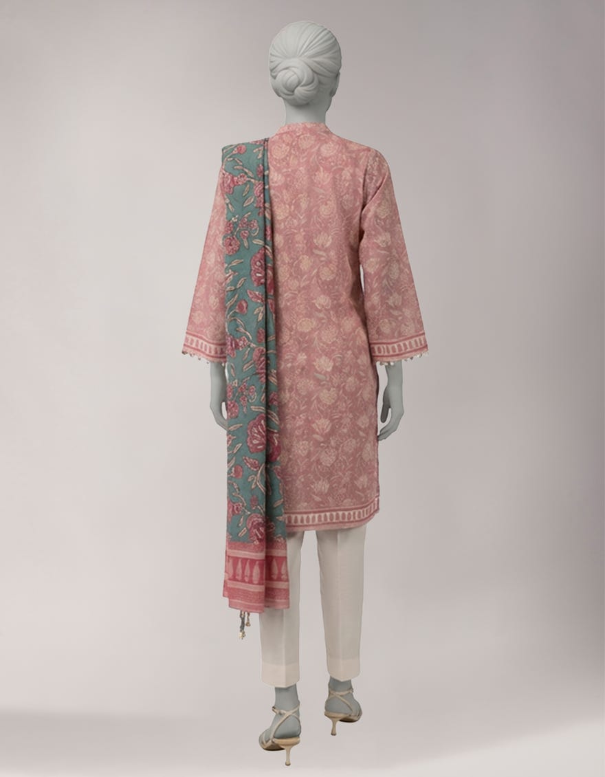 MULTICOLOR LAWN DIGITAL PRINTED UNSTITCHED 2PC