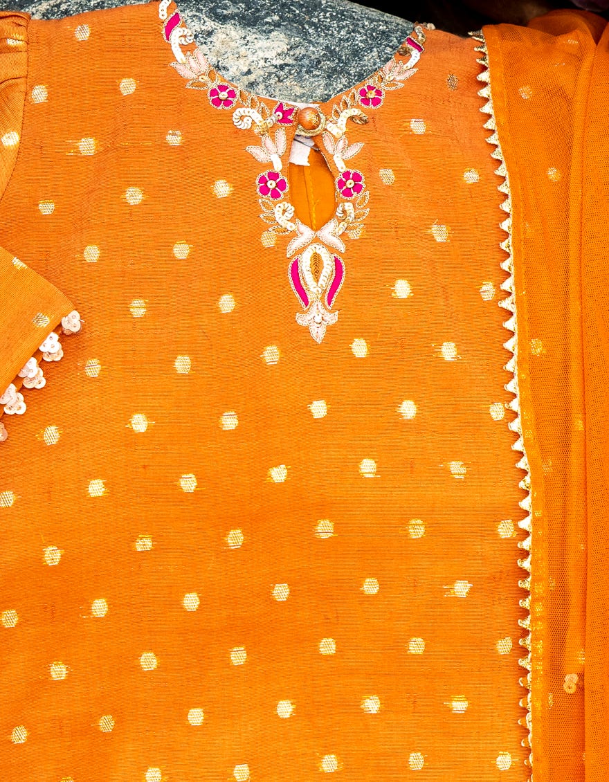 ORANGE INFANT GIRL | JIK-S-JGIN-23-056