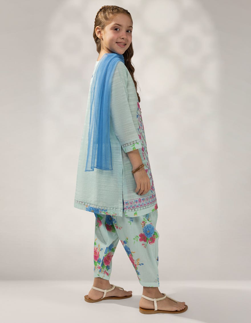 FEROZI KHADDAR EMBROIDERED 3PC STITCHED