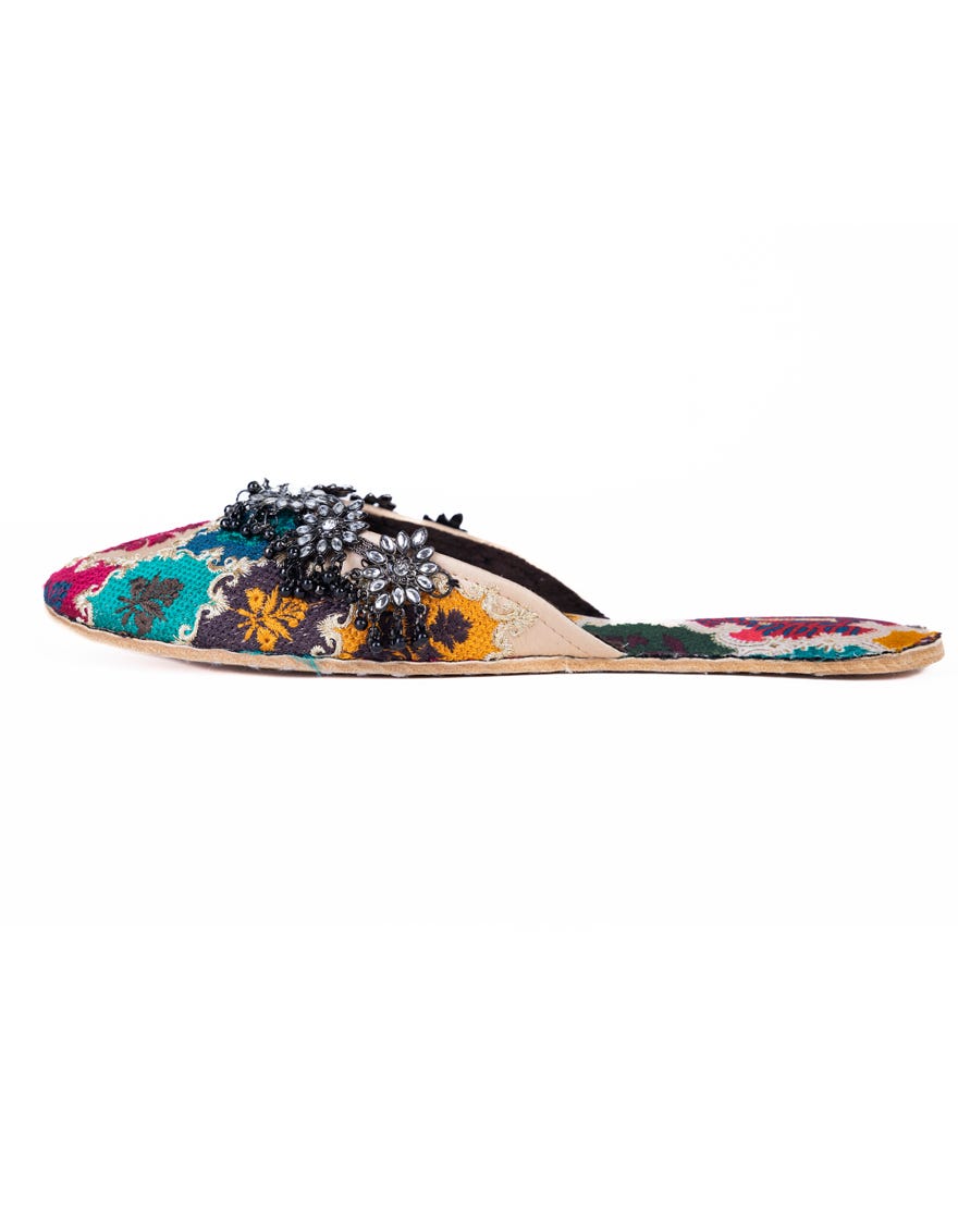 MULTICOLOR BANARSI KHUSSA | JJ-LKH-24-316