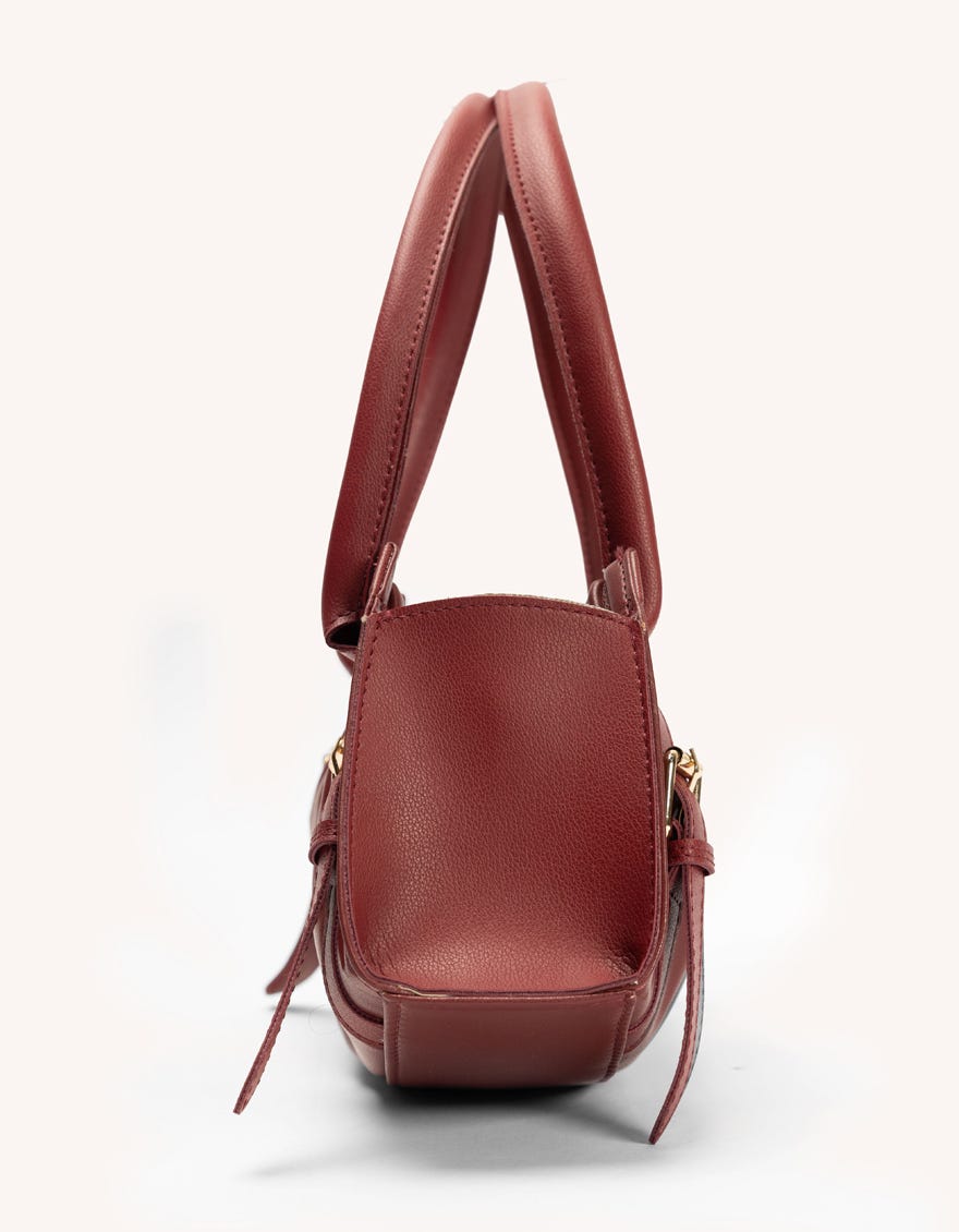 MAROON CASUAL SIDE BAG