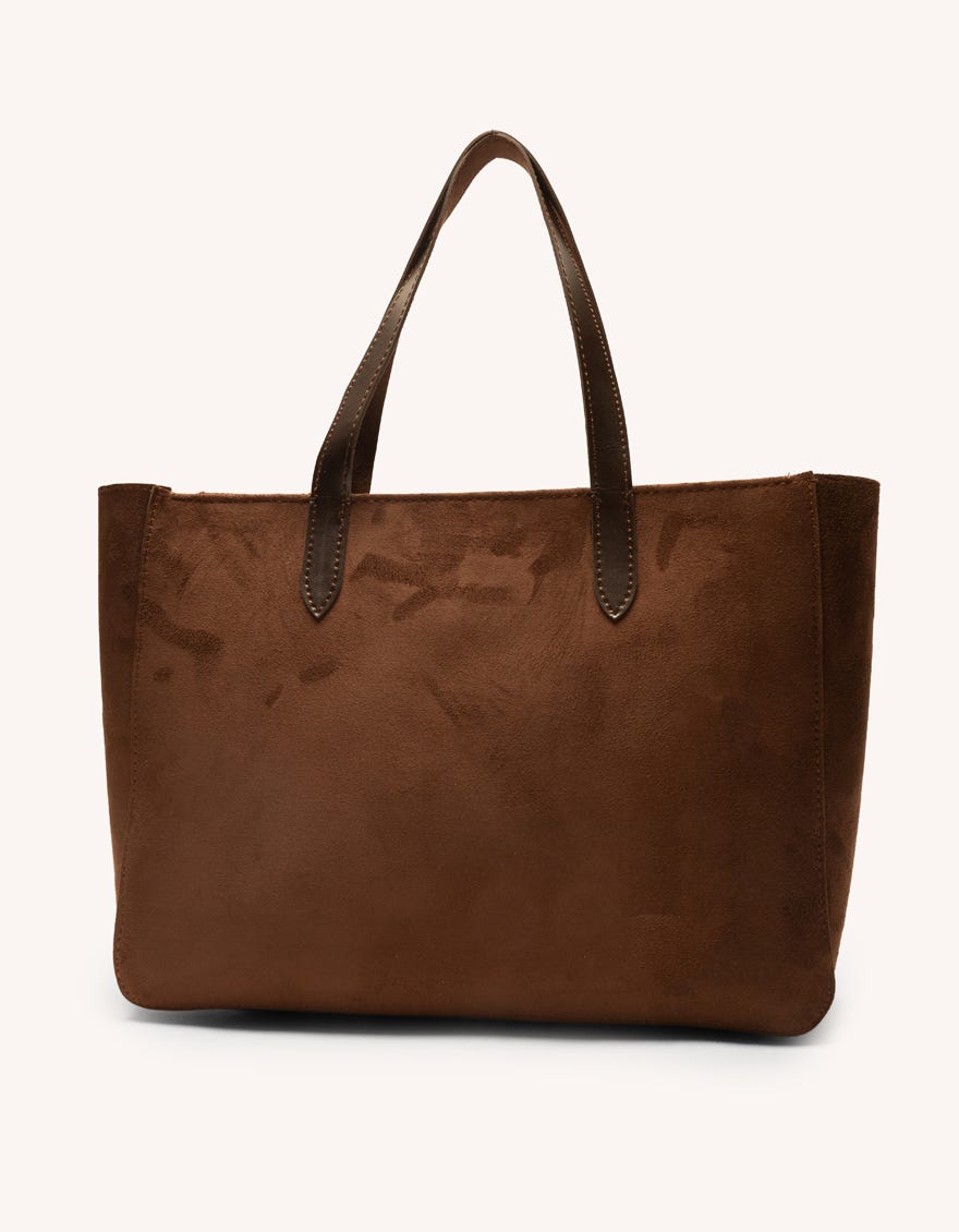 BROWN TOTE BAG