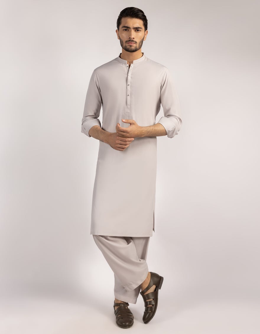 PURPLE CASUAL KAMEEZ SHALWAR