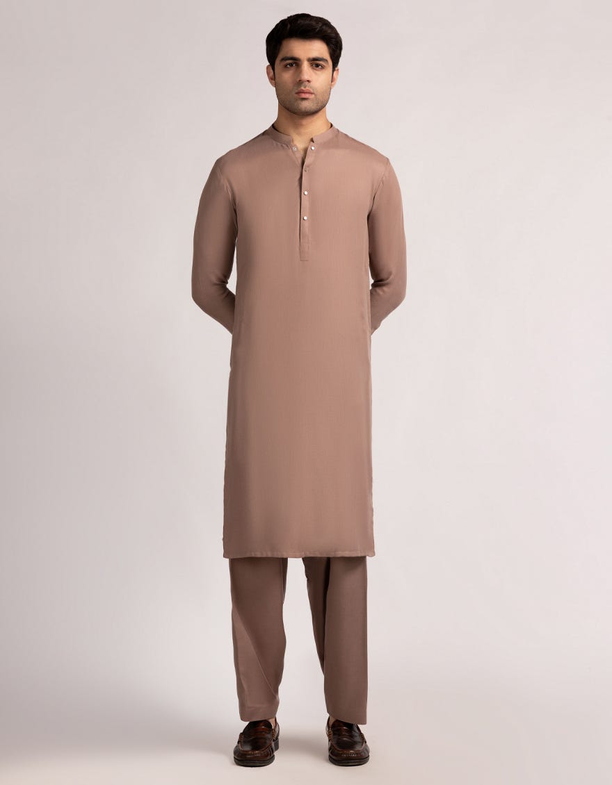 TEA PINK CASUAL KAMEEZ SHALWAR