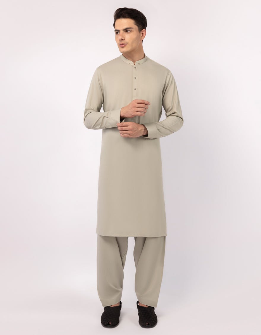 PISTACHIO CASUAL KAMEEZ SHALWAR