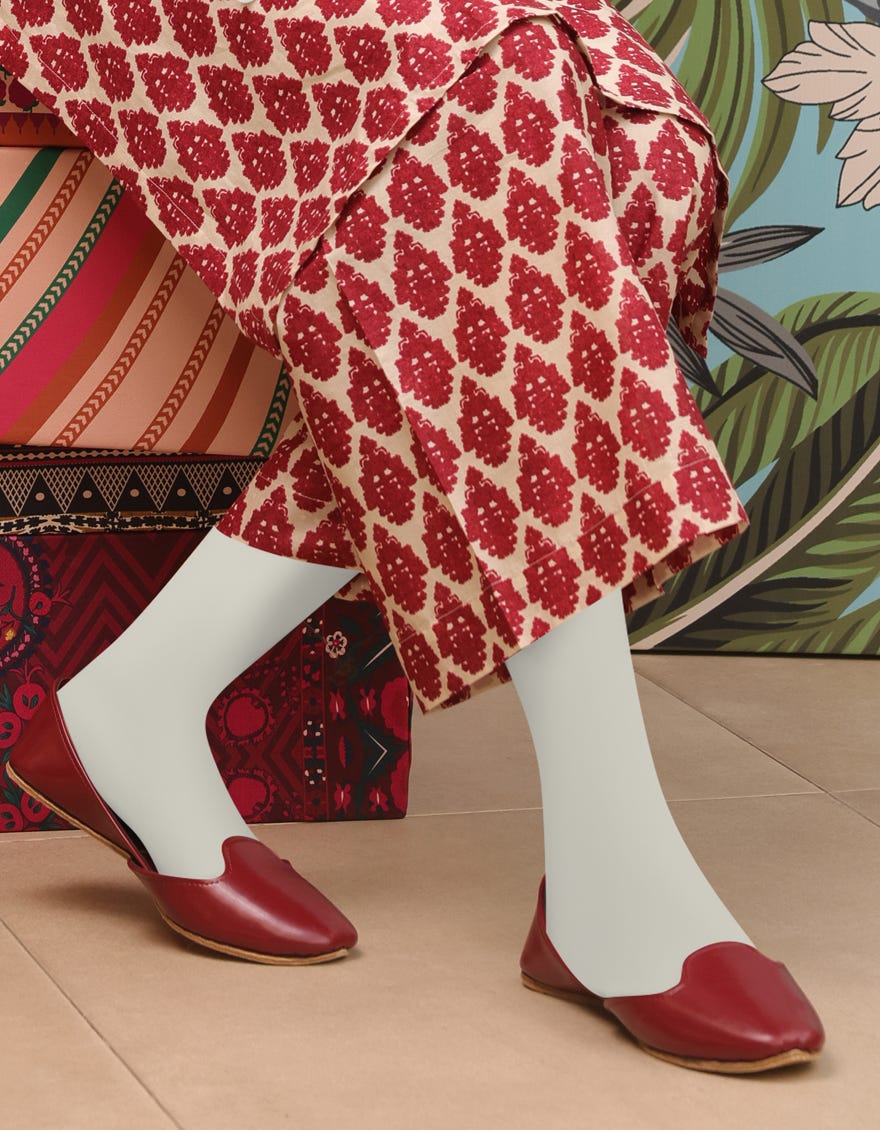 RED LAWN TROUSERS | JJLT-S-24-307