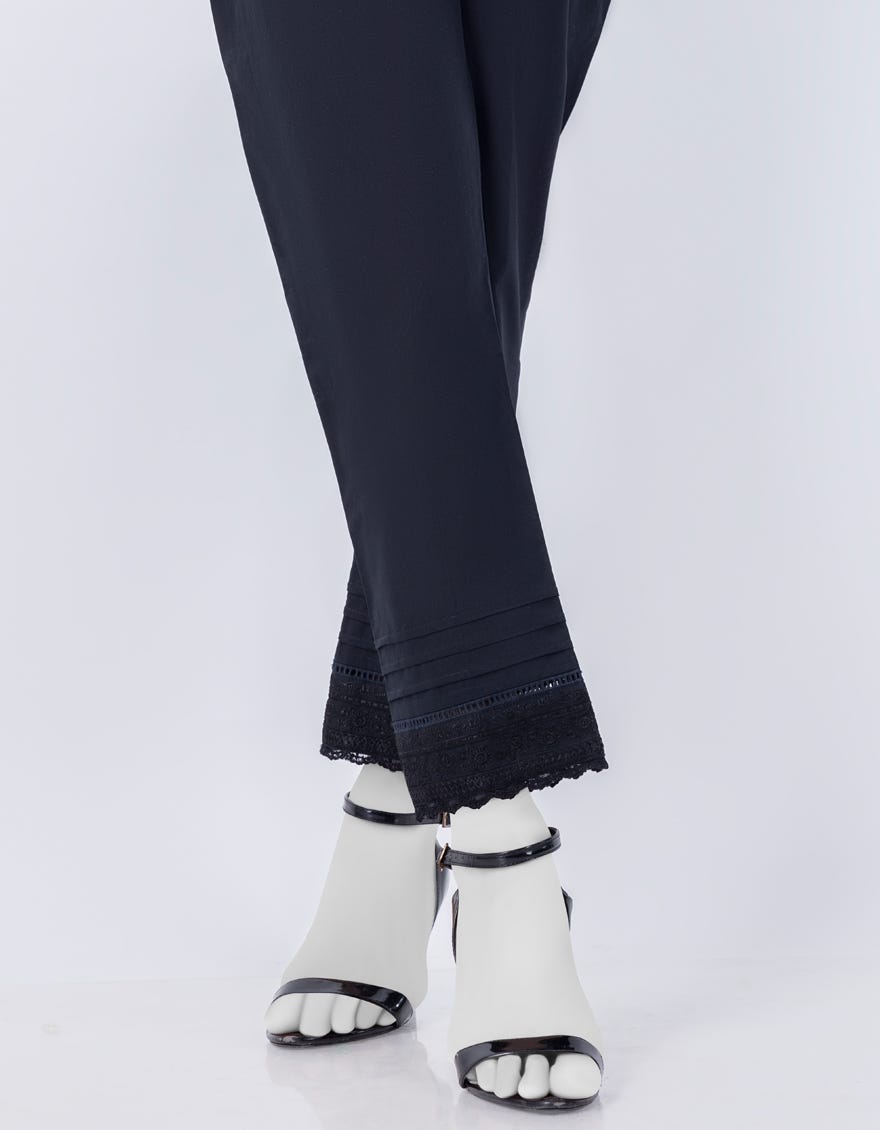 BLACK LAWN TROUSERS | JJLT-S-24-8029-B