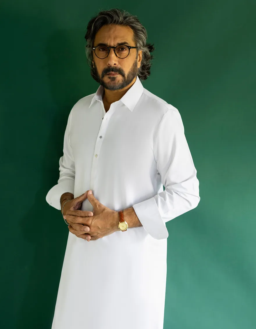 WHITE BOSKI UNSTITCHED FABRIC