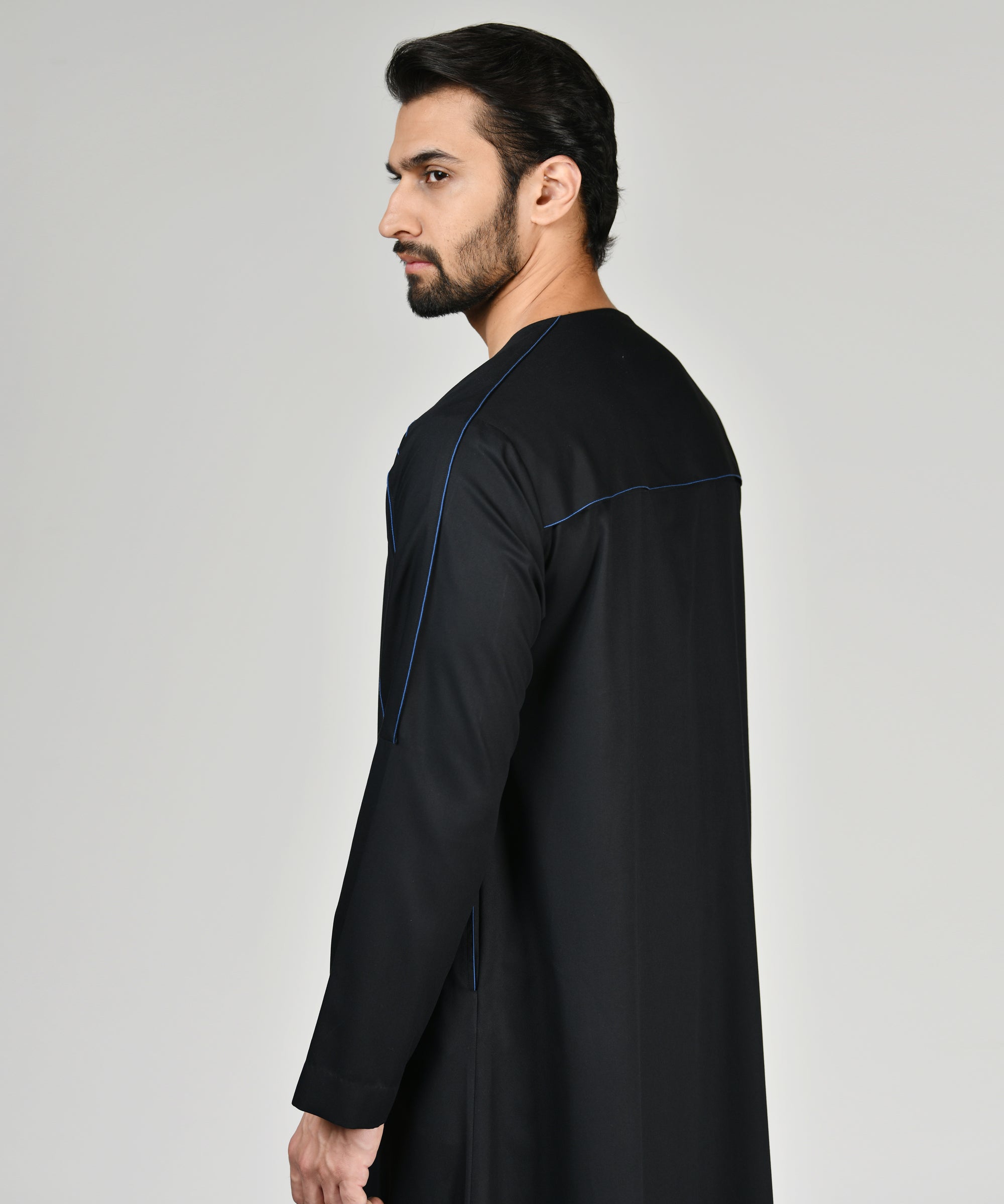 Black Casual Jubba
