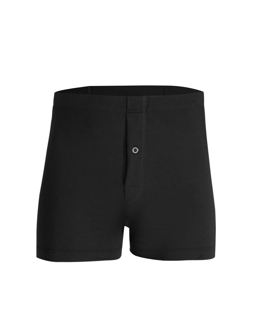 BLACK & WHITE PACK OF 2 COTTON BOXER