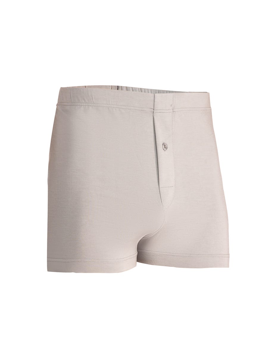 GREY & NAVY PACK OF 2 COTTON BOXER
