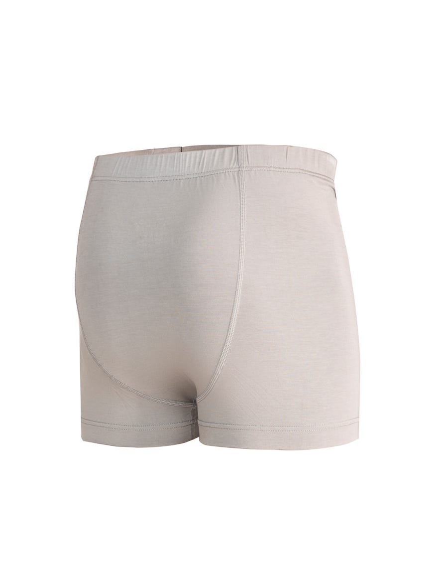 GREY COTTON BOXER