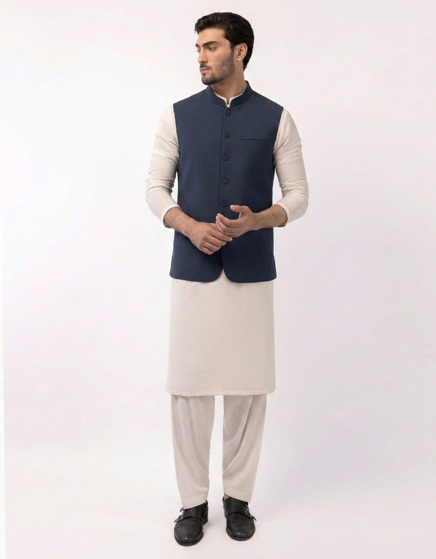 BLUE WAISTCOAT
