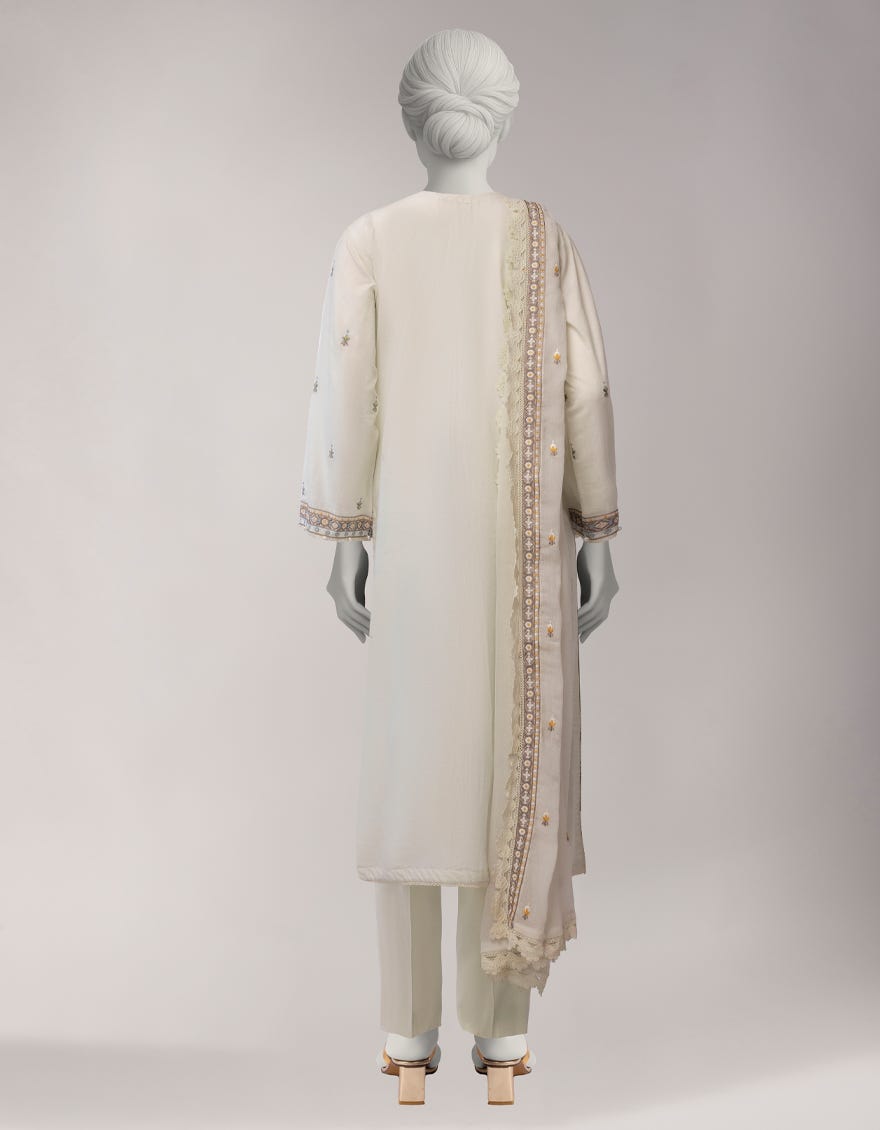 GREEN LAWN EMBROIDERED 3PC STITCHED