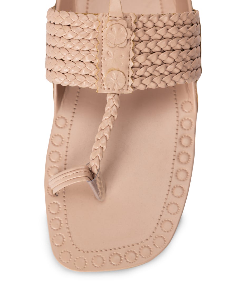 BEIGE KOLHAPURI