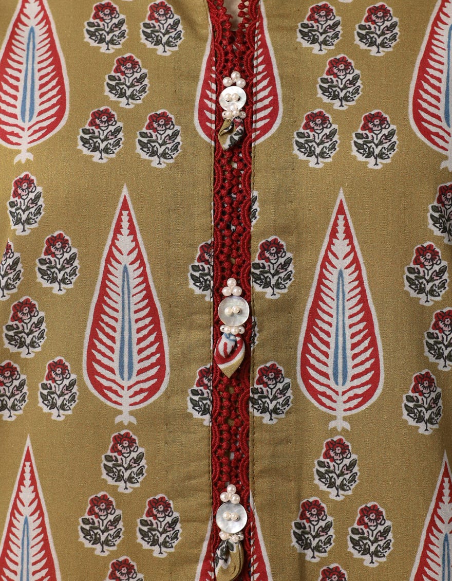 MULTICOLOR LAWN PRINTED UNSTITCHED 3PC