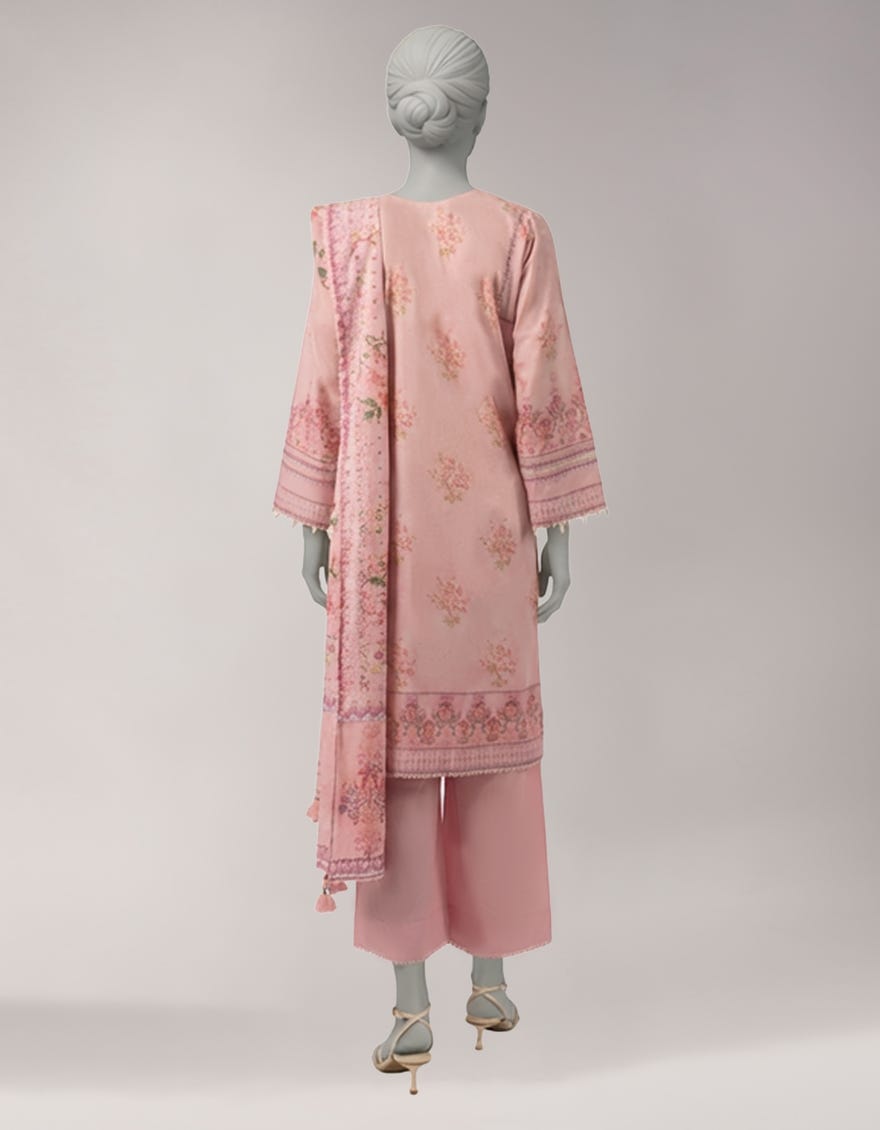 MULTICOLOR LAWN DIGITAL PRINTED UNSTITCHED 3PC