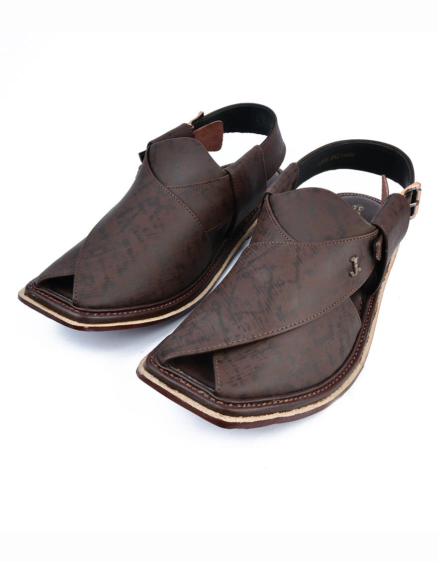 MAROON PESHAWARI SANDALS