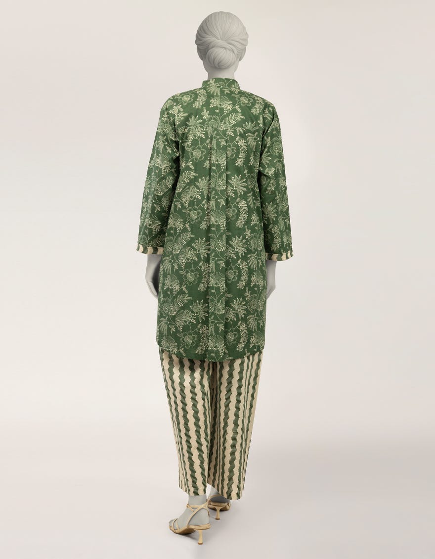 GREEN LAWN PASTE PRINTED CO-ORD SET
