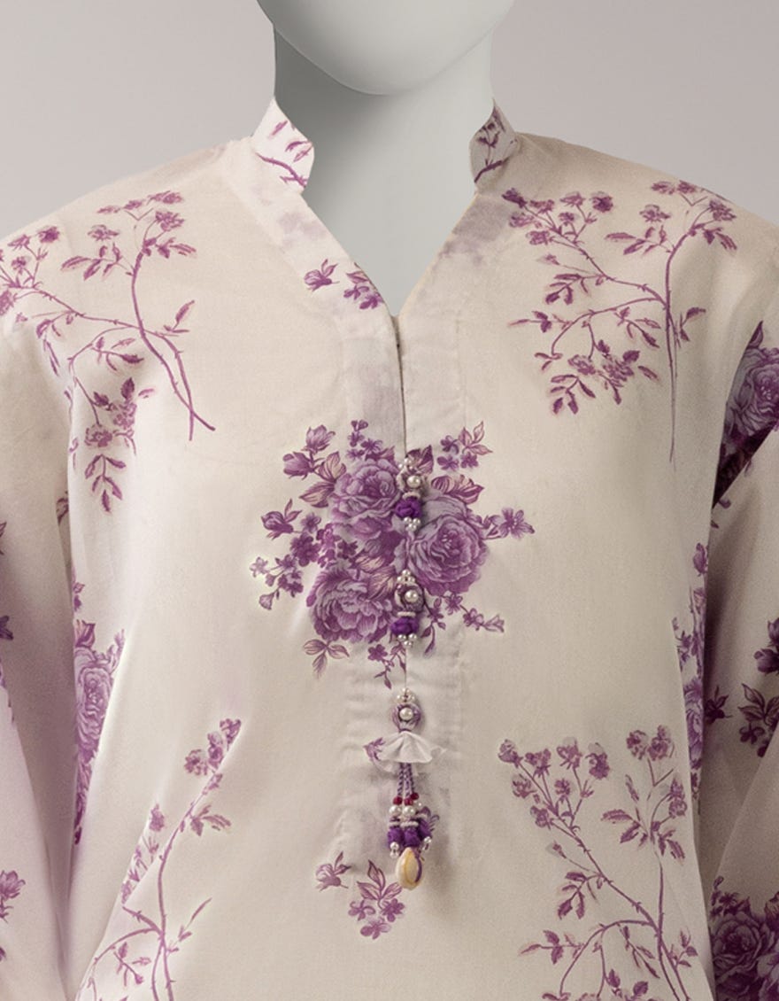 MULTICOLOR LAWN PRINTED UNSTITCHED 2PC