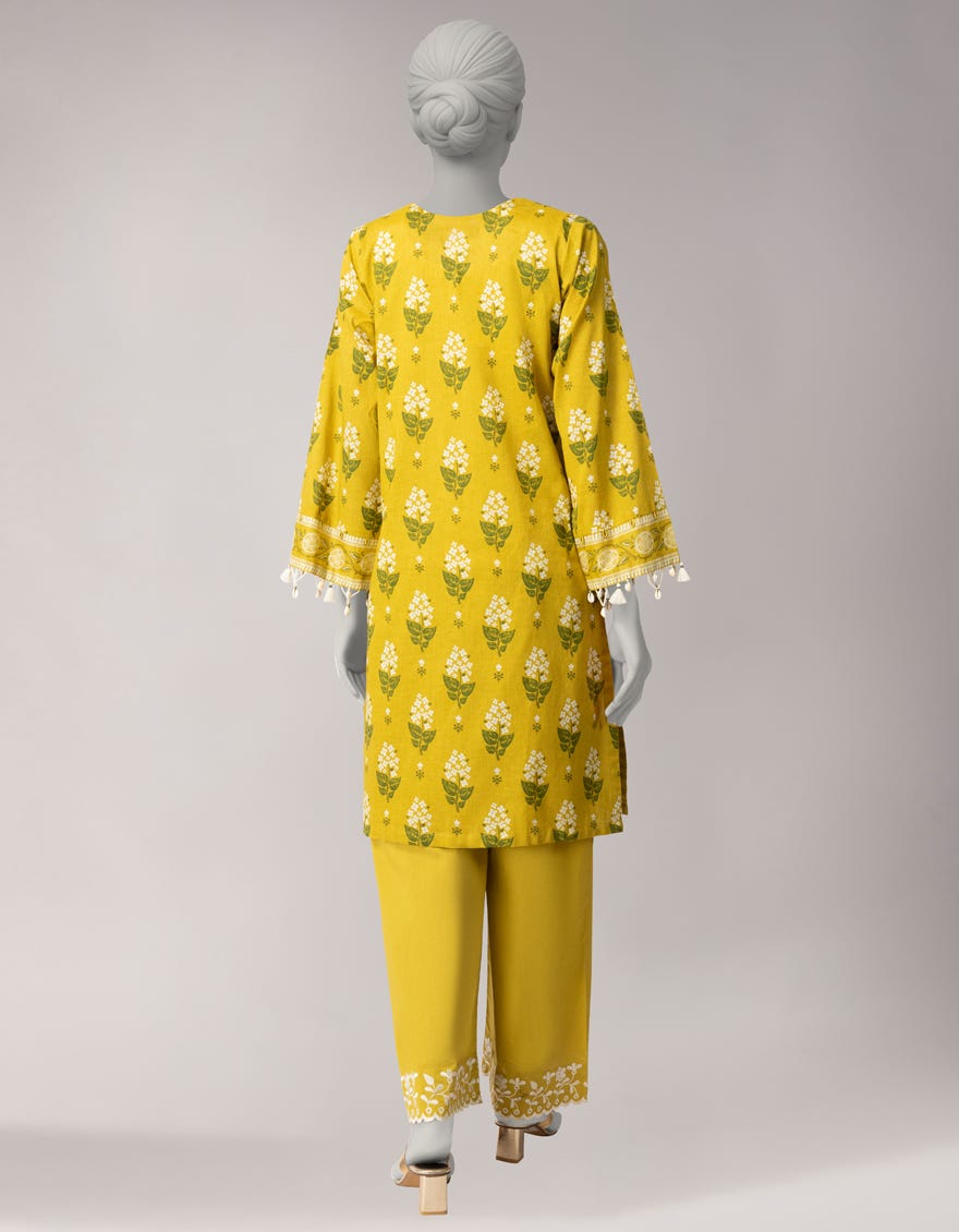 MULTICOLOR LAWN PRINTED UNSTITCHED 2PC