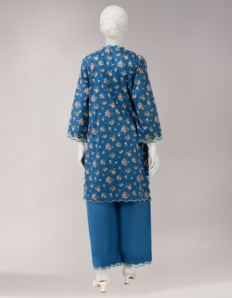 MULTICOLOR LAWN PRINTED UNSTITCHED 2PC