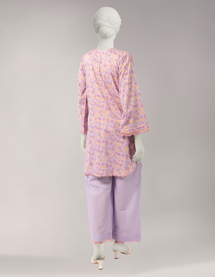 MULTICOLOR LAWN PRINTED UNSTITCHED 2PC