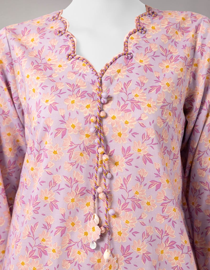 MULTICOLOR LAWN PRINTED UNSTITCHED 2PC