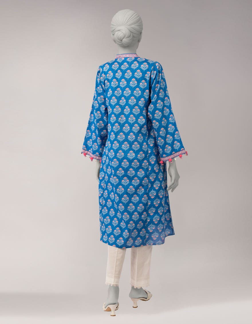 MULTICOLOR LAWN PRINTED UNSTITCHED 1PC