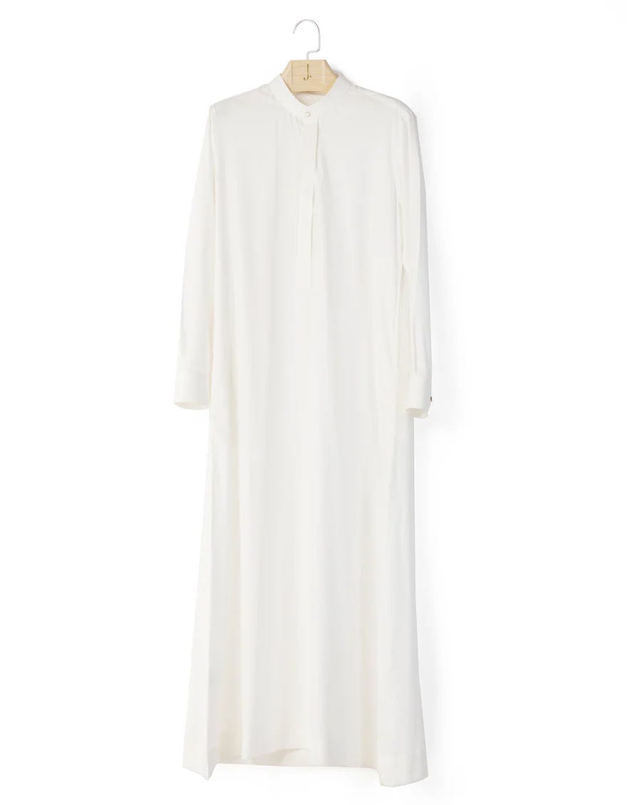 OFF WHITE PLAIN JUBBA