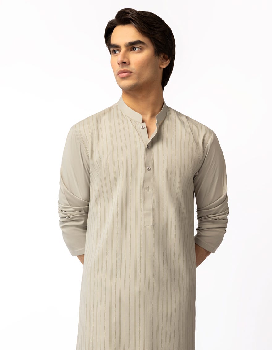 CEMENT CASUAL KURTA TROUSERS