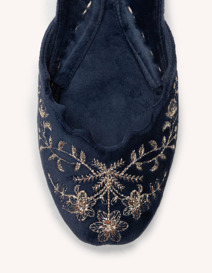 BLUE SUEDE KHUSSA
