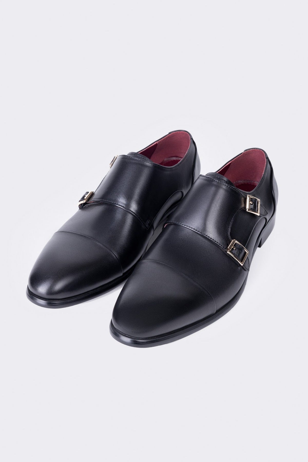 MONK BERG - BLACK SHOES