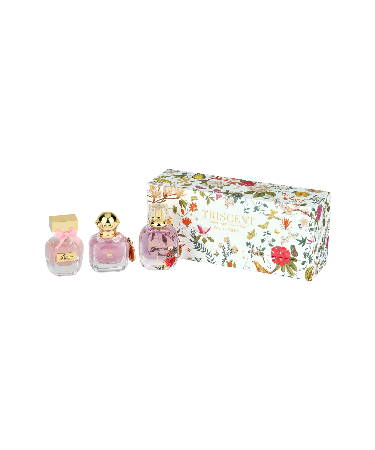 Triscent Pour Femme Gift Set Open
