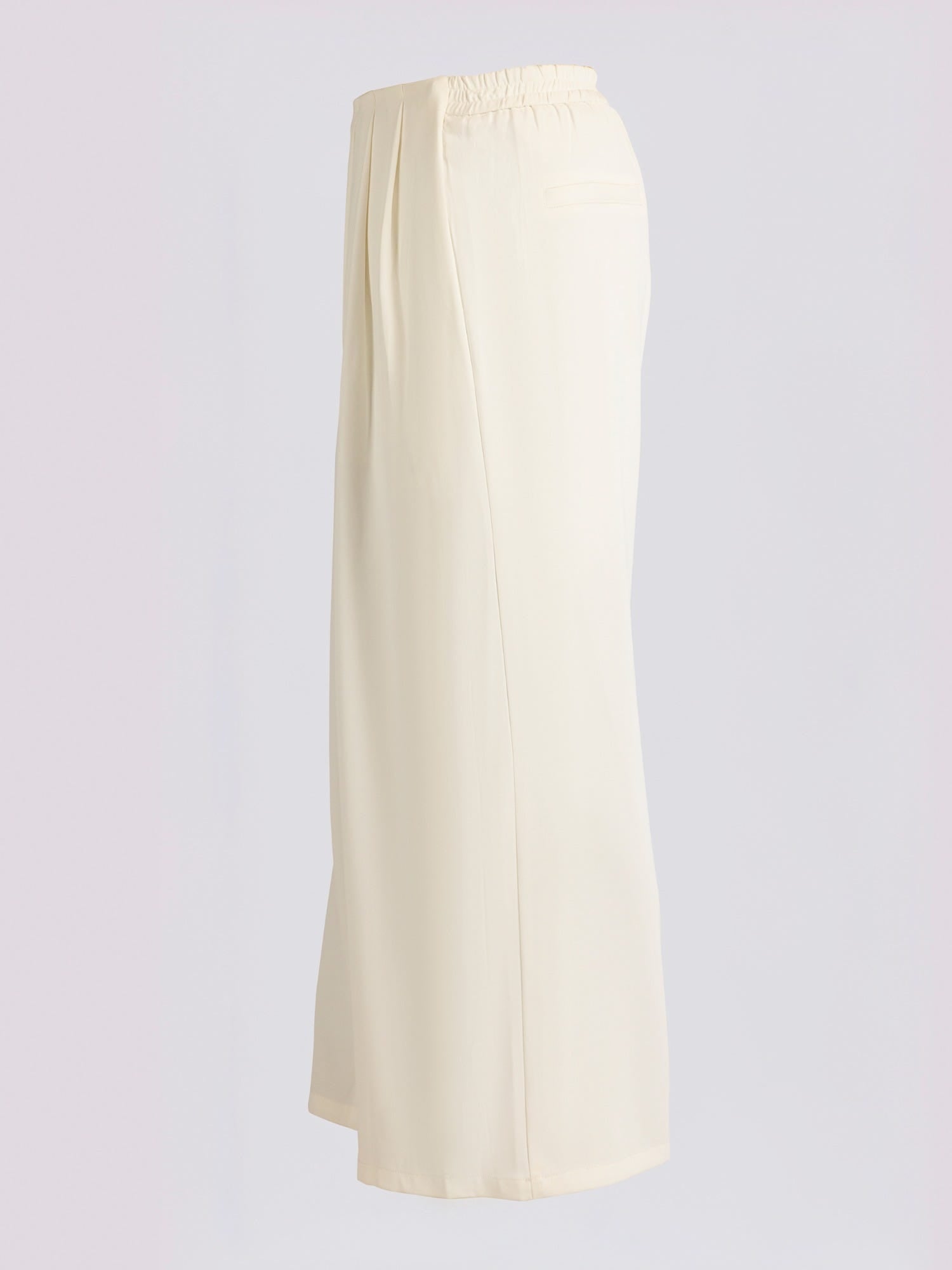 Off White Wide Leg Trousers